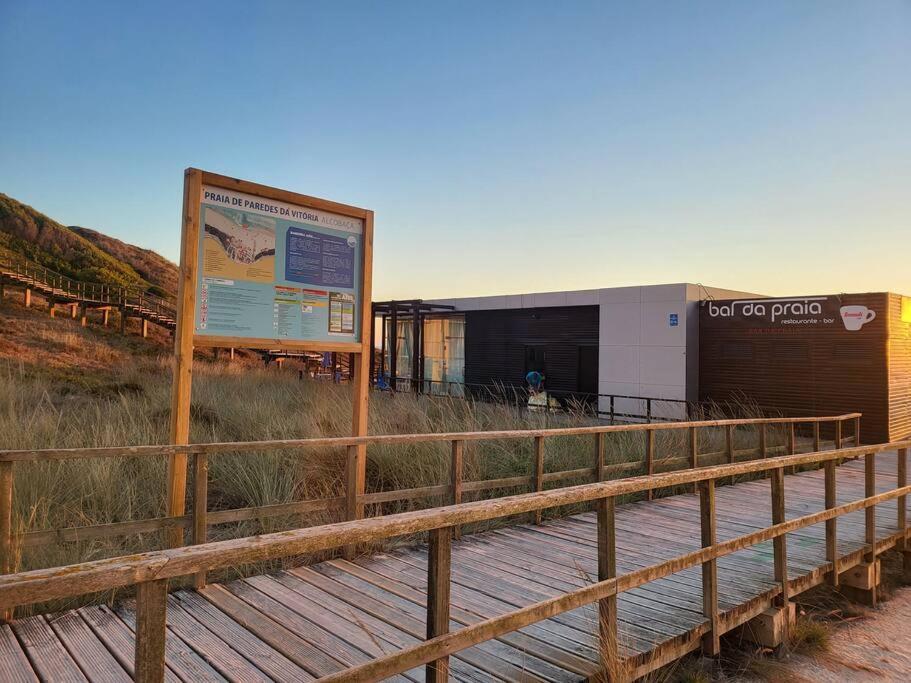 Nazare Uninterrupted Views And Sounds Of The Sea Apartment Pataias Exterior photo