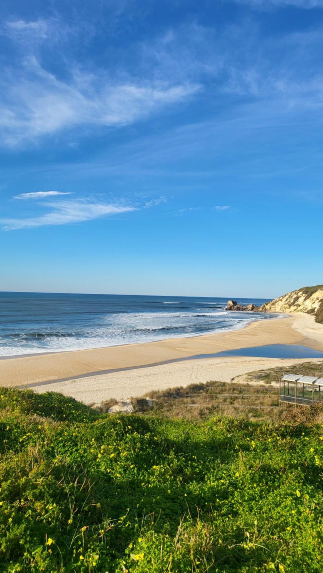 Nazare Uninterrupted Views And Sounds Of The Sea Apartment Pataias Exterior photo