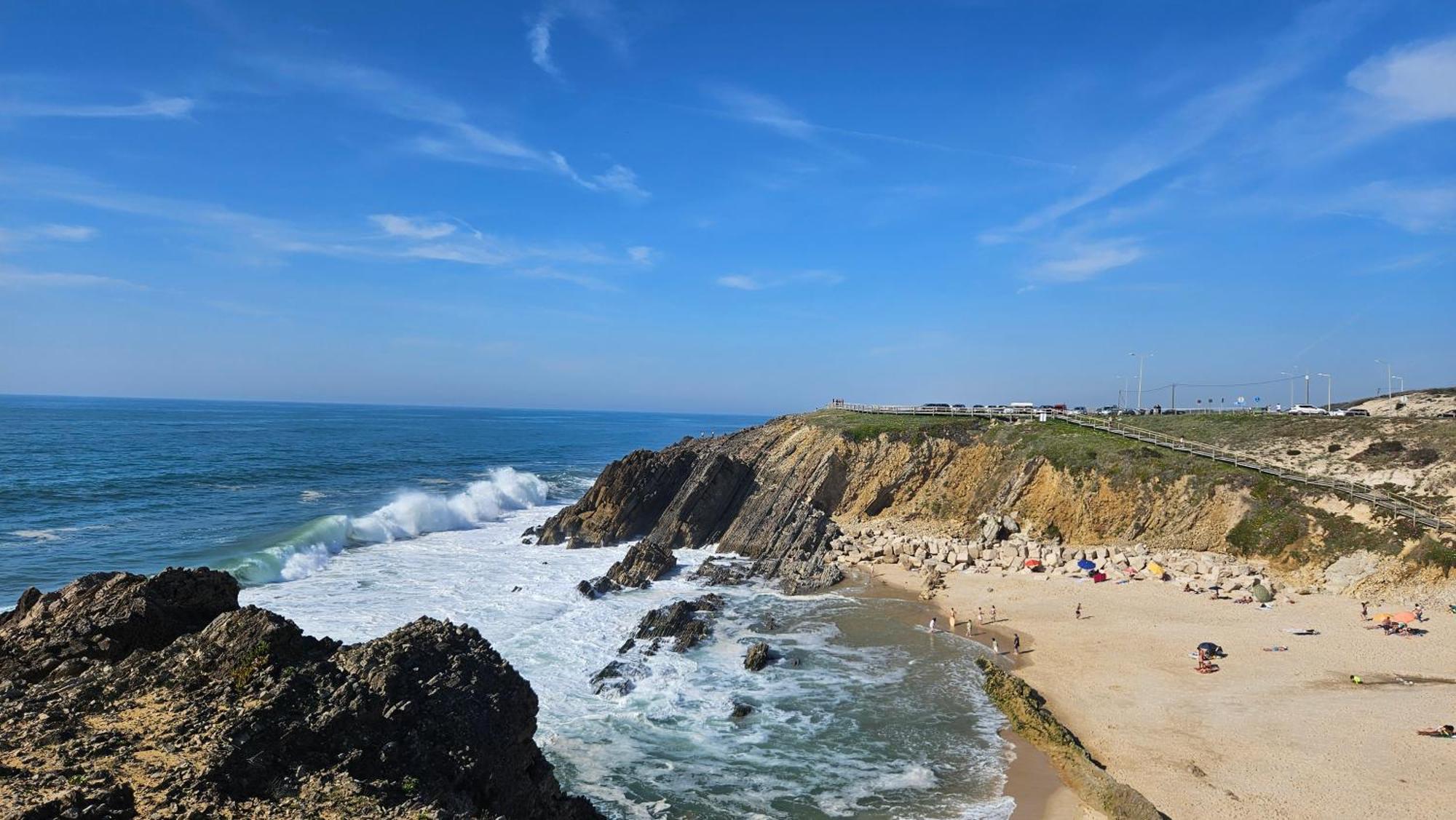 Nazare Uninterrupted Views And Sounds Of The Sea Apartment Pataias Exterior photo